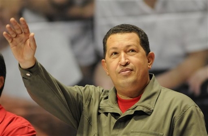 Chavez's salute