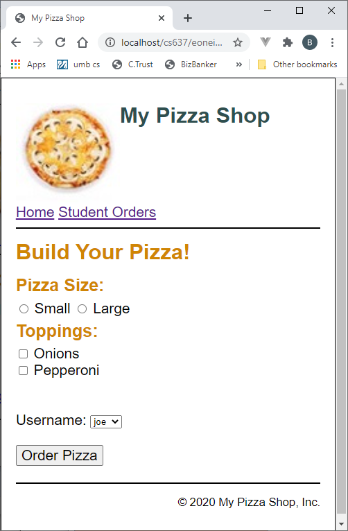 order pizza