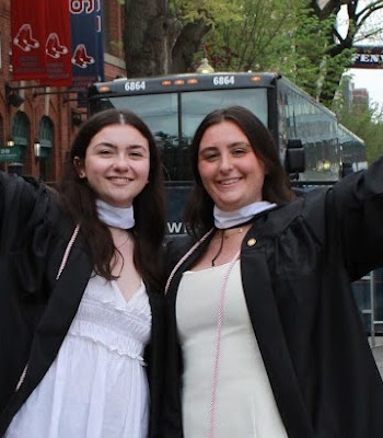Lily and Grace Grad Picture