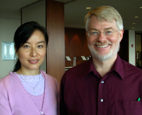 jeff_wei_faculty_club.JPG - Dr. Jeff Offutt's Visit