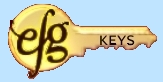 EFG Keys Logo